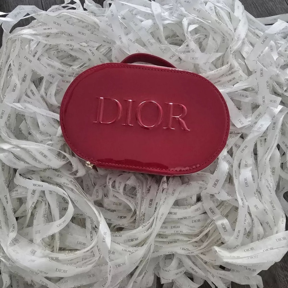 Dior Red Oval Bag